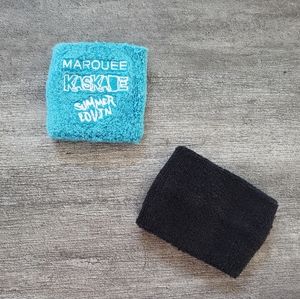 Blue Black Marquee Kaskade Sweatband